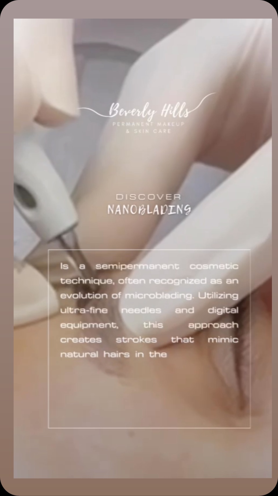 Nanoblading Technique